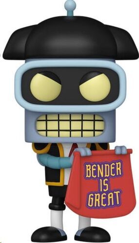 FUTURAMA POP! ANIMATION VINYL FIGURA BENDER (MATADOR) 9 CM