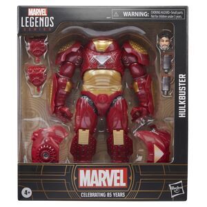 Portada de MARVEL LEGENDS SERIES CELEBRATING 85 A�OS FIGURA HULKBUSTER 23 CM
