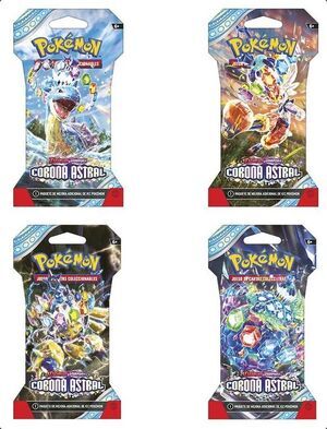 POKEMON JCC ESCARLATA Y P�PURA CORONA ASTRAL SOBRE