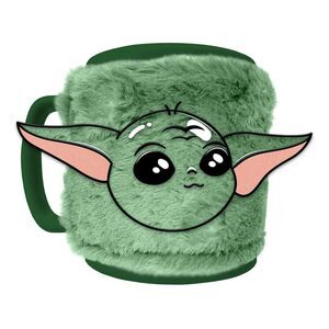 STAR WARS THE MANDALORIAN TAZA FUZZY GROGU