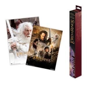 EL SE�OR DE LOS ANILLOS SET MINIPOSTERS 38X52 CM