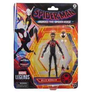 SPIDERMAN ACROSS THE SPIDERVERSE MARVEL LEGENDS SERIES FIGURA MILES MORALES 15 CM