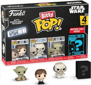 STAR WARS PACK DE 4 FIGURAS BITTY POP! VINYL HAN 2;5 CM