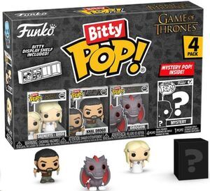 JUEGO DE TRONOS PACK DE 4 FIGURAS BITTY POP! VINYL KHALEESI 2;5 CM