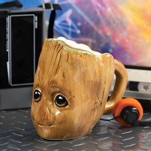 GUARDIANES DE LA GALAXIA TAZA 3D BABY GROOT MARVEL