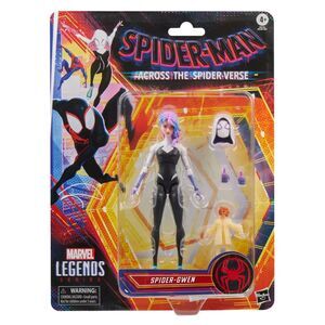 SPIDERMAN ACROSS THE SPIDERVERSE MARVEL LEGENDS SERIES FIGURA SPIDER-GWEN 15 CM