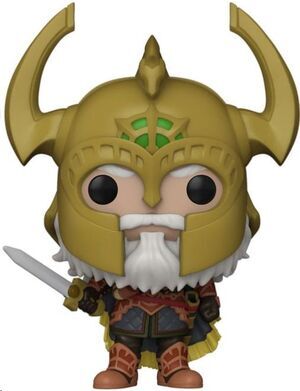 EL SE�OR DE LOS ANILLOS: LA GUERRA DE LOS ROHIRRIM FIGURA POP! MOVIES VINYL HELM HAMMERHAND 9 CM