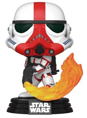 STAR WARS THE MANDALORIAN FIG 9CM POP INCINERATOR STORMTROOPER             