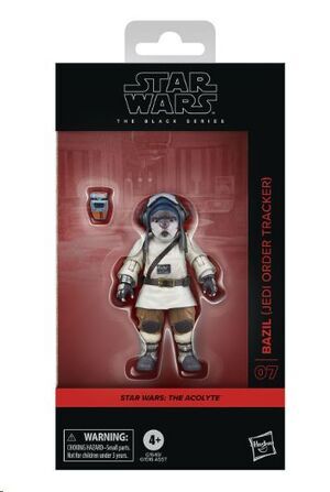 STAR WARS THE ACOLYTE THE BLACK SERIES FIGURA BAZIL (JEDI ORDER TRACKER) 10 CM