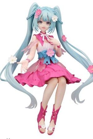 HATSUNE MIKU ESTATUA PVC TAPN FIDEOS HADA DE LAS FLORES COSMOS 14 CM