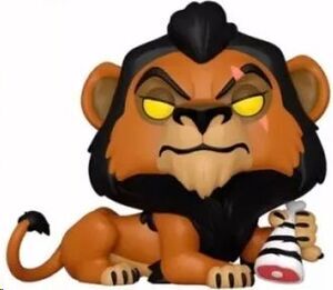 DISNEY VILLAINS POP! VINYL FIGURA SCAR 9 CM