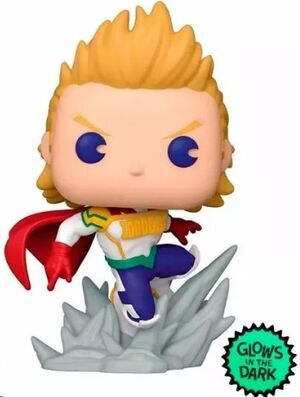 MY HERO ACADEMIA FIGURA POP! ANIMATION VINYL MIRIO (GLOW) 9 CM