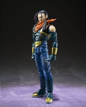 DRAGON BALL GT SH FIGUARTS PREMIUM  FIGURA 15 CM SUPER ANDROID 17