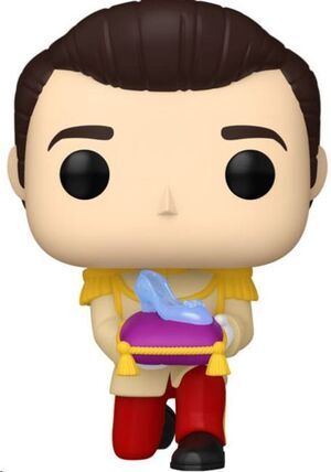CENICIENTA 75TH ANNIVERSARY POP! DISNEY VINYL FIGURA PRINCIPE ENCANTADOR 9 CM