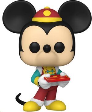 MICKEY AND FRIENDS FIGURA POP! DISNEY VINYL LUNAR NEW YEAR MICKEY 9 CM