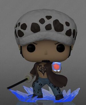 ONE PIECE POP! TELEVISION VINYL FIGURA TRAFALGAR 9 CM CHASE