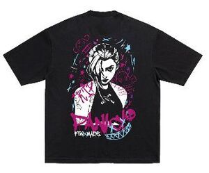 MADE IN JAPAN CAMISETA PANIC ALERT BLACK T - L