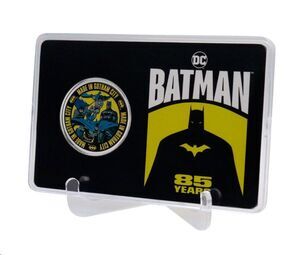 DC COMICS MONEDA BATMAN 85TH ANNIVERSARY LIMITED EDITION