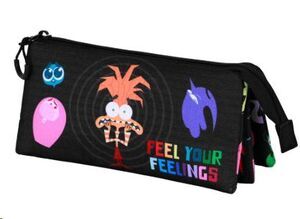 DEL REV�S 2 / INSIDE OUT 2 MULTICOLOR ESTUCHE PORTATODO TRIPLE DEL REV�S 2