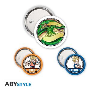 DRAGON BALL PAQUETE DE CHAPAS GOKU;VEGETA & SHENRON