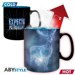 HARRY POTTER TAZA SENSITIVA AL CALOR 460 ML PATRONUS HARRY