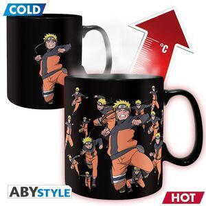 NARUTO SHIPPUDEN TAZA TRMICA 460 ML                       