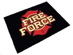 FIRE FORCE FELPUDO 60X40 CM LOGO