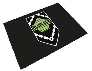 BLUE LOCK FELPUDO 60X40 CM EMBLEMA