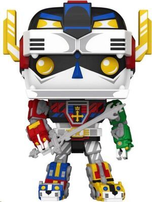 VOLTRON SUPER SIZED POP! ANIMATION VINYL FIGURA VOLTRON (RETRO) 15 CM