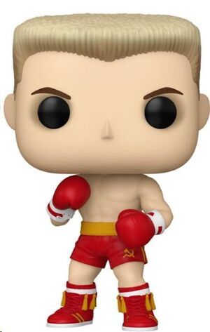 ROCKY MOVIES POP! FIGURA VINILO IVAN DRAGO 9 CM