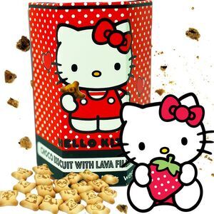 HELLO KITTY GALLETAS TOKIMEKI RELLENAS DE CHOCOLATE 40GR
