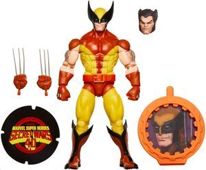 SECRET WARS MARVEL LEGENDS SERIES WOLVERINE FIGURA 15 CM