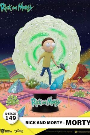 RICK & MORTY DIORAMA PVC D-STAGE MORTY 14 CM