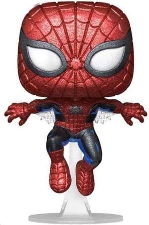 MARVEL 80TH ANNIVERSARY FIGURA POP! VINYL SPIDER-MAN (DGLT) 9 CM