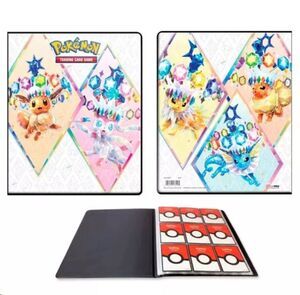 POKEMON JCC PORTFOLIO 9 BOLSILLOS ESCARLATA Y PURPURA 8;5 PRISMATIC EVOLUCION