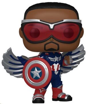 CAPIT�N AM�RICA BRAVE NEW WORLD FIGURA POP! MOVIES VINYL CAPIT�N AM�RICA 9 CM