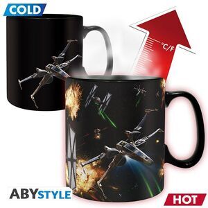STAR WARS TAZA TERMOSENSIBLE 460 ML BATALLA ESPACIAL
