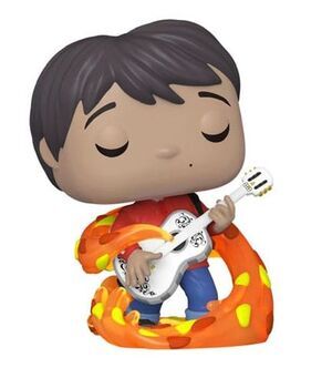 COCO POP! DISNEY VINYL FIGURA MIGUEL W/GUITAR (GLOW-IN-THE-DARK) 9 CM