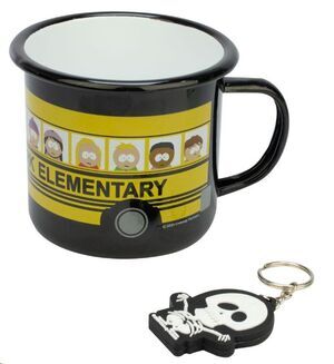SOUTH PARK TAZA Y LLAVERO