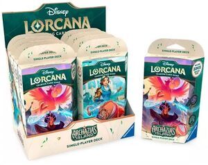DISNEY LORCANA TCG ARCHAZIA�S ISLAND MAZO PARA UN JUGADOR - INGL�S