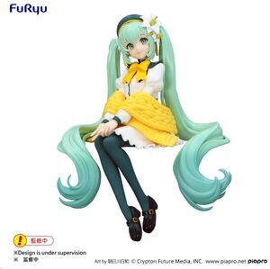 HATSUNE MIKU ESTATUA PVC NOODLE STOPPER FLOWER FAIRY LILY WHITE VER. 14 CM