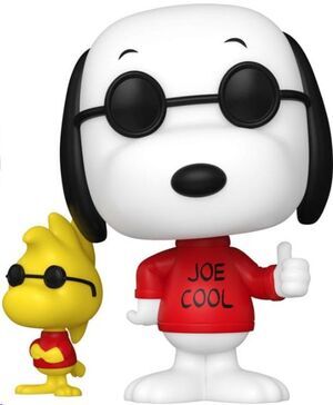PEANUTS FIGURA POP! & BUDDY VINYL SNOOPY JOE COOL & WOODSTOK 9 CM
