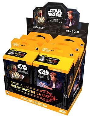 STAR WARS UNLIMITED SALTO A LA VELOCIDAD DE LA LUZ MAZO HAN SOLO