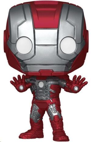 MARVEL CINEMATIC UNIVERSE ARC FIGURA POP! MOVIES VINYL IRON MAN 2 MARK 5 9 CM