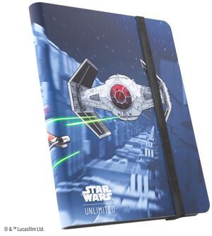 STAR WARS UNLIMITED GAMEGENIC 18-POCKET ALBUM X-WING/TIE FIGHTER