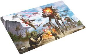 Portada de STAR WARS UNLIMITED GAMEGENIC GAME MAT BATTLE OF SCARIF