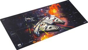 STAR WARS UNLIMITED GAMEGENIC XTRA-WIDE GAME MAT MILLENIUM FALCON