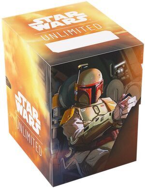 STAR WARS UNLIMITED GAMEGENIC SOFT CRATE BOBA FETT/FIRESPRAY
