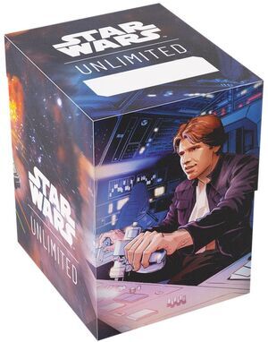 STAR WARS UNLIMITED GAMEGENIC SOFT CRATE HAN SOLO/MILLENIUM FALCON