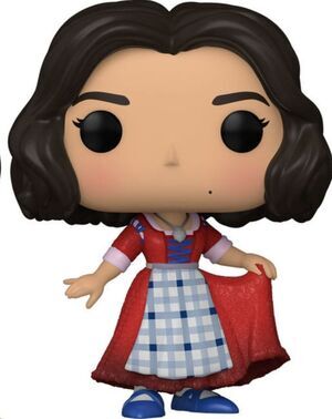BLANCANIEVES DISNEY FIGURA POP! DISNEY VINYL SNOW WHITE (PLAID DRESS) 9 CM
